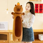 50-110cm Kawaii Giant Long Capybara Plush Pillow Soft Stuffed Animals Cartoon Toys Babys Accompany Sleeping Doll for Girls Gifts