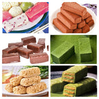 Rectangle Silicone Candy Molds for Baking Energy Bars Chocolate Bar Mold Protein bars Cornbread Pudding 12-Cavity Butter Mould