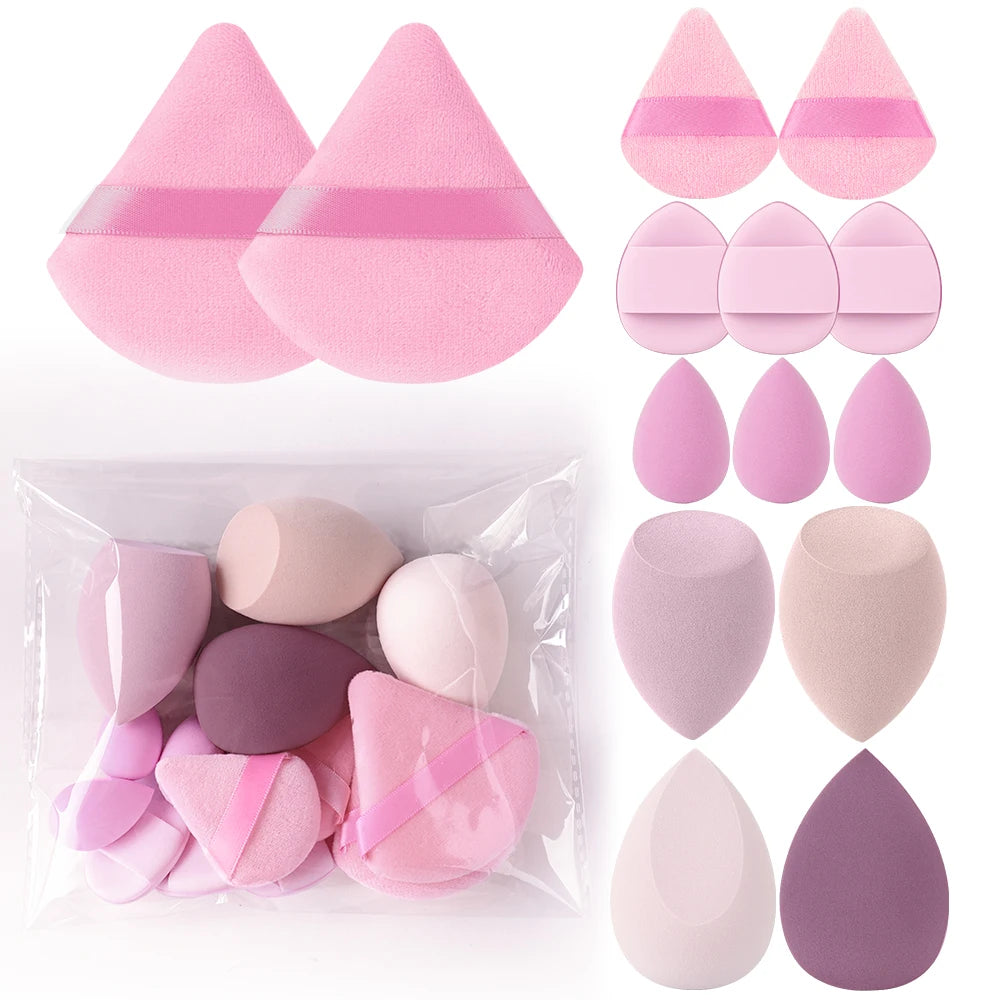 Makeup Brush Set — 3–20 Pieces