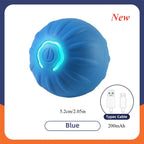 Interactive Dog Toy Ball with Rope Electronic Motion Activated Rolling Ball for Indoor Cat Dog Play Toys for Puppy Training Ball