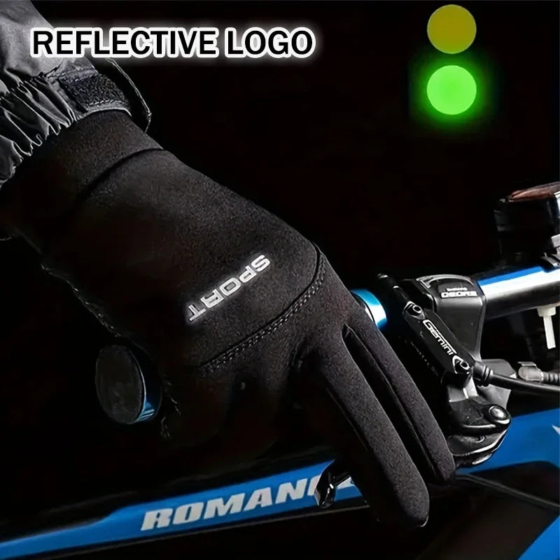 Winter Warm Gloves Touch Screen Windproof Cold-proof