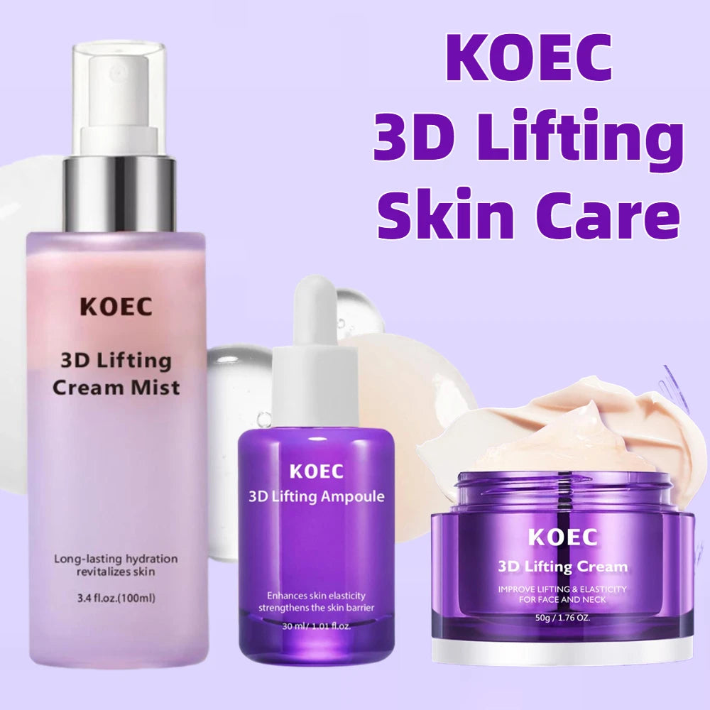 KOEC 3D Face & Neck Skincare Kit