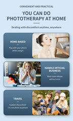 Smart Nasal Phototherapy Device Red Light & Infrared Therapy for Relief of Nasal Congestion Sneezing And Runny Nose - Nasal Care