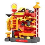 Educational Montessori Toys Multilayer Track Adventure Game Rail Rolling Ball Model Interactive Brain Kids Christmas Gift