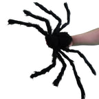 Giant Plush Halloween Spider Decoration – 30–200cm