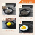 Stainless Steel Egg & Pancake Ring Mould