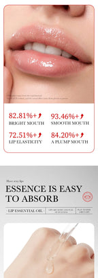 Lip Booster Plumping Serum Oil Hyaluronic Acid Moisturising  Stimulant Free Brightening Lightening Lines
