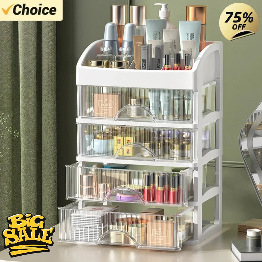 New 1Pc 5-layer Makeup Storage Box Debris Storage Box Drawer cabinet