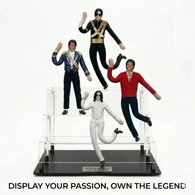 Michael Jackson Bendable Doll Flexible Wire Frame Poseable MJ Abstract Rat Jerky Doll King of Pop Collectible Fan Gift