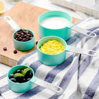 8pcs Measuring Cups Spoons Set Stackable Nesting Measure Cups