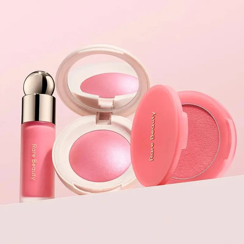Hot Rare Beauty Happy Hope Joy Alive Love Lucky Liquid Blush Lip Gloss Highlighter Brightening Cushion Makeup With Box Gifts
