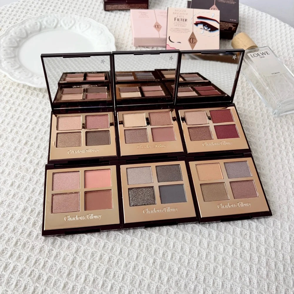 CT Easy-to-use 4-shade 9-shade Eyeshadow Palette Charlotte Tilbury Lip Balm Pillow Talk Big Lip Plumpgasm Lip Blush Makeup Gift