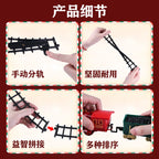 New Electric Train Set Mini Santa Claus Rail Car Toy Creative Decoration Christmas Tree Train Gift Children's Gifts