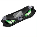 Solar Powered Car Neon Light Wireless Cool DEMON EYE Led Ambient Light Suction Cup USB Rechargeable Atmosphere Breathing Lamp