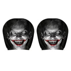 NEW Head Rest Cover For Car Universal Spooky Soft Funny Case Decor Car Headrest Covers For Daily Commuting Trip Home Trick Party