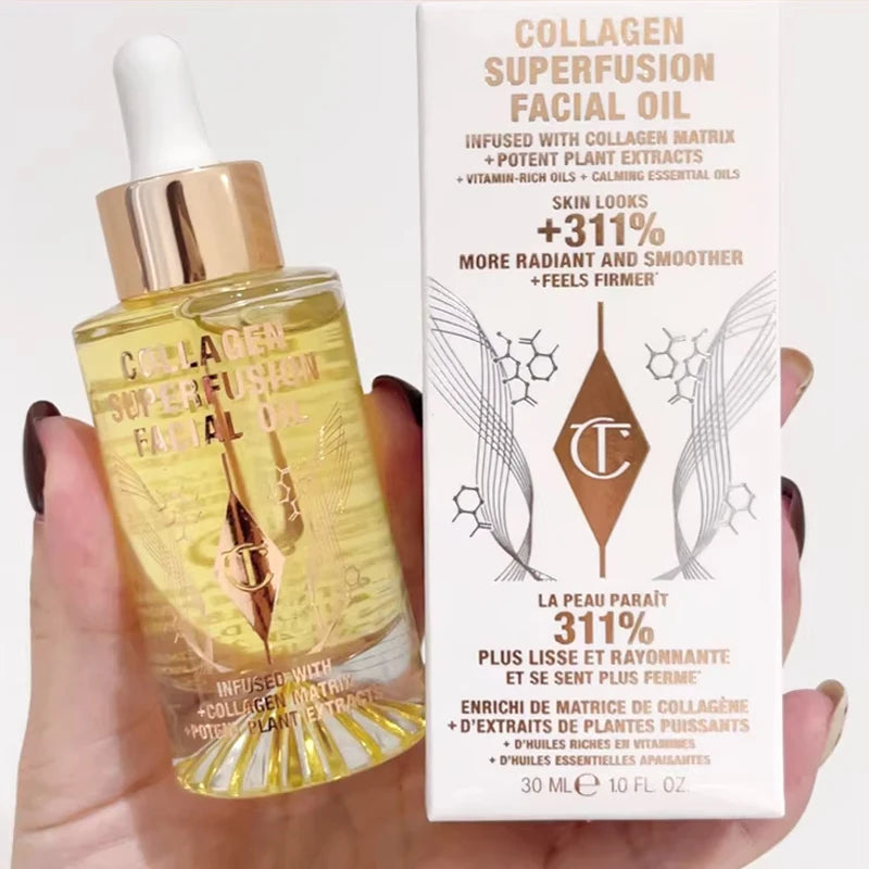 CT Facial Oil, Powder & Lipstick Makeup Set