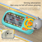 Children's Steering Wheel Driving Toys Vehicle Electronic  Game