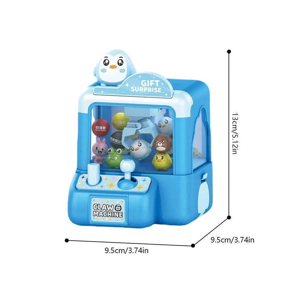Mini Claw Machine Toy for Kids Portable Desktop Arcade Game Parent‑Child Interactive Grabber Machine Birthday Gift