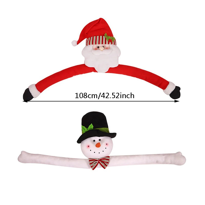Snowman Santa Claus Christmas Doll Christmas Tree Top Decoration New Year Festival Decoration Atmosphere Decorations Supplies