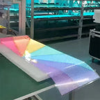 Flexible LED Screen Transparent Glass Display Film High Definition Window Advertising LED Signage for Retail Shops