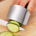 Stainless Steel Finger Guard for Slicing & Chopping