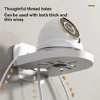 Universal Non-Drilling Wall Mount for CCTV Camera - Durable and Space-Saving Storage Holder