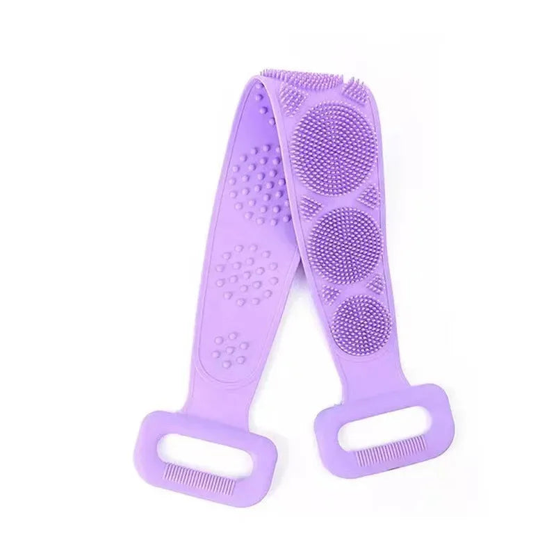 Silicone Back Scrubbing Shower Belt