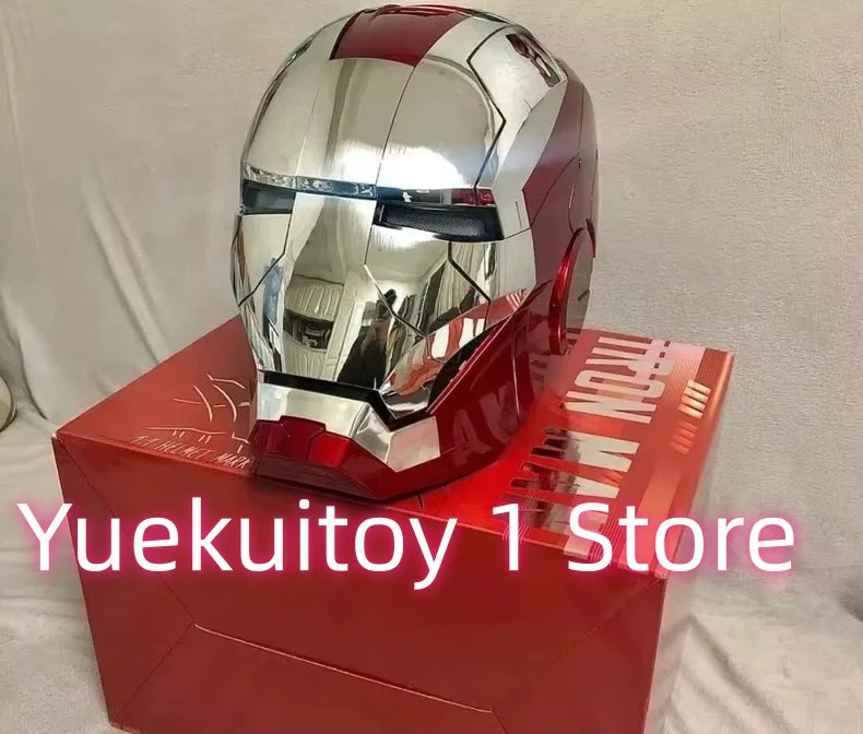 Wearable Iron Man Mk5 Helmet Toy with Arm Cannon Role Play  Green Goblin Designs
