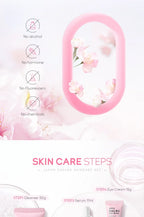 LAIKOU Sakura Kit Skin Care Sets Moisturizing and Reducing Fine Lines Cleansing Pore Product 5-Piece Korean Women's Day Gift