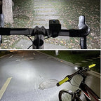 2 T6 Bicycle Front Light Type-C Charging Bicycle Headlight MTB Road Bike Headlamp for Night Riding Safety Cycling Accessories