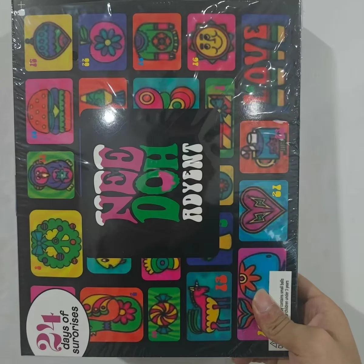 Surprise Needoh Blind Box Advent Calendar Gift For Children 24 Day Toy Gift