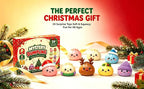 Christmas Squishy Advent Calendar 24 Day Countdown Surprise Box Dumpling Squishies Slow Rebound Squeeze Sensory Gift Decor