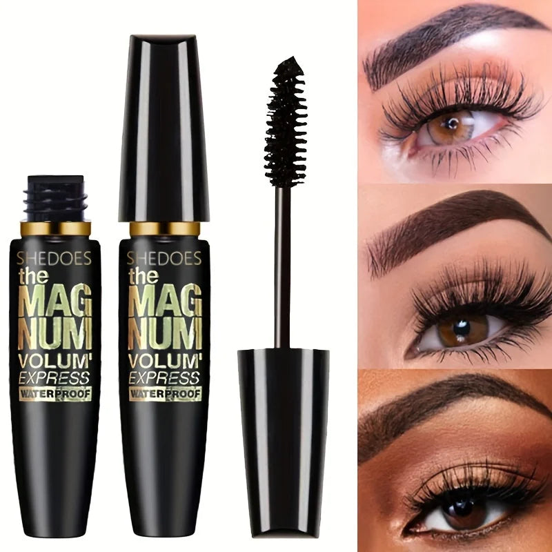 4D Black Mascara Thickening, Lengthening, Curling, Waterproof