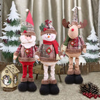Telescopic Christmas Doll Decoration