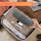 Washable Electric Heating Foot Pad Feet Warmer Household Soft Plush Thermal Heating Blanket Foot Warming Mat Home Office Bedroom