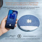 Mini Sleeping Bluetooth Speaker Nature Sound White Noise Soundbar Wireless MP3 Music Player Ultra Thin Timed Shutdown Audio Pla