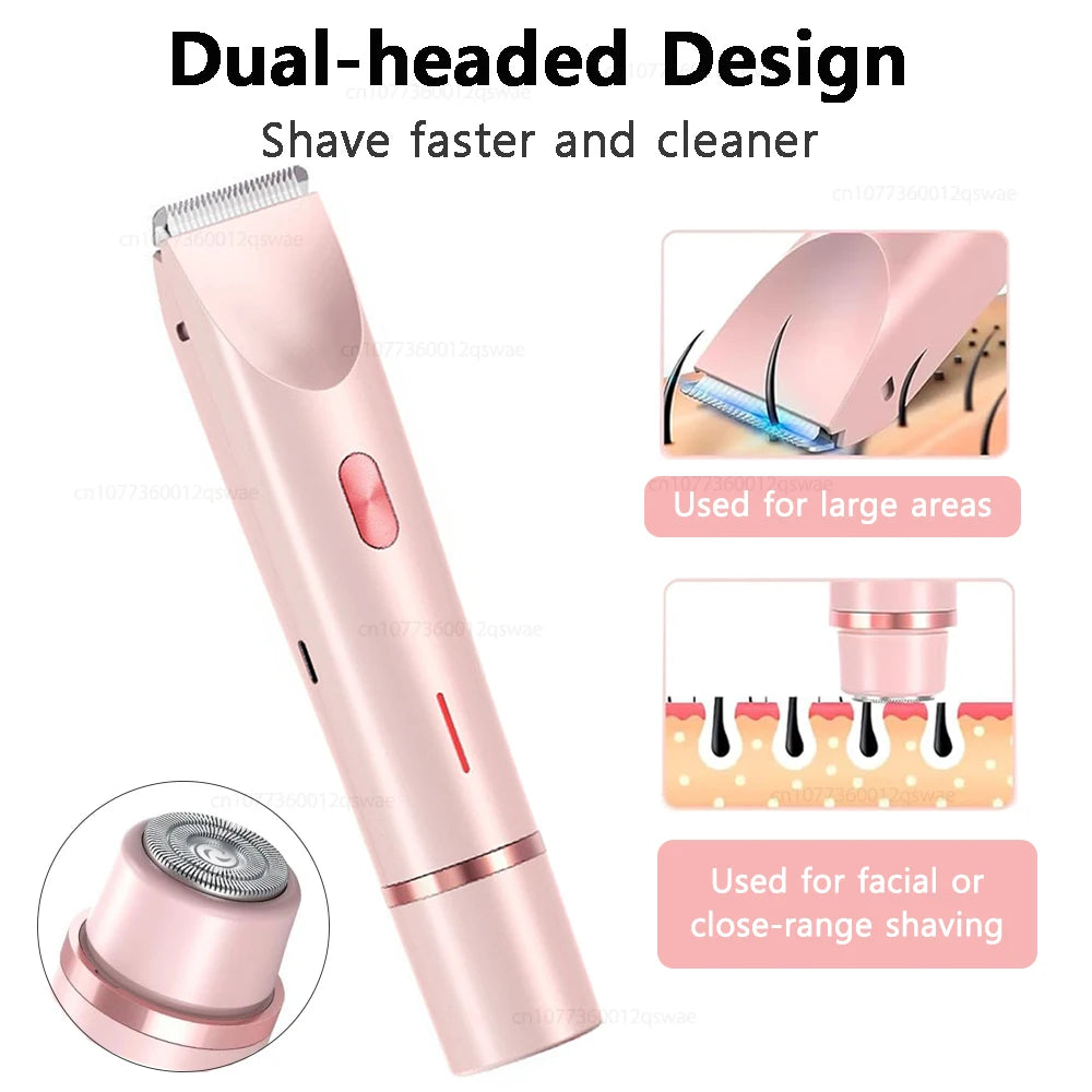 Rechargeable Women's Electric Shaver & Body Trimmer