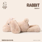 35cm New Simulated Shy Rabbit Doll Stuffed Plush Toy Cartoon Anime Cute Pillow Children's Birthday Gift Fun Doll