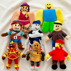 NEW 22cm Roblox Game Experiment Noob Plush Anime Kawaii Peripheral Stuffed Doll Plush Toys Children Birthday Christmas Gift
