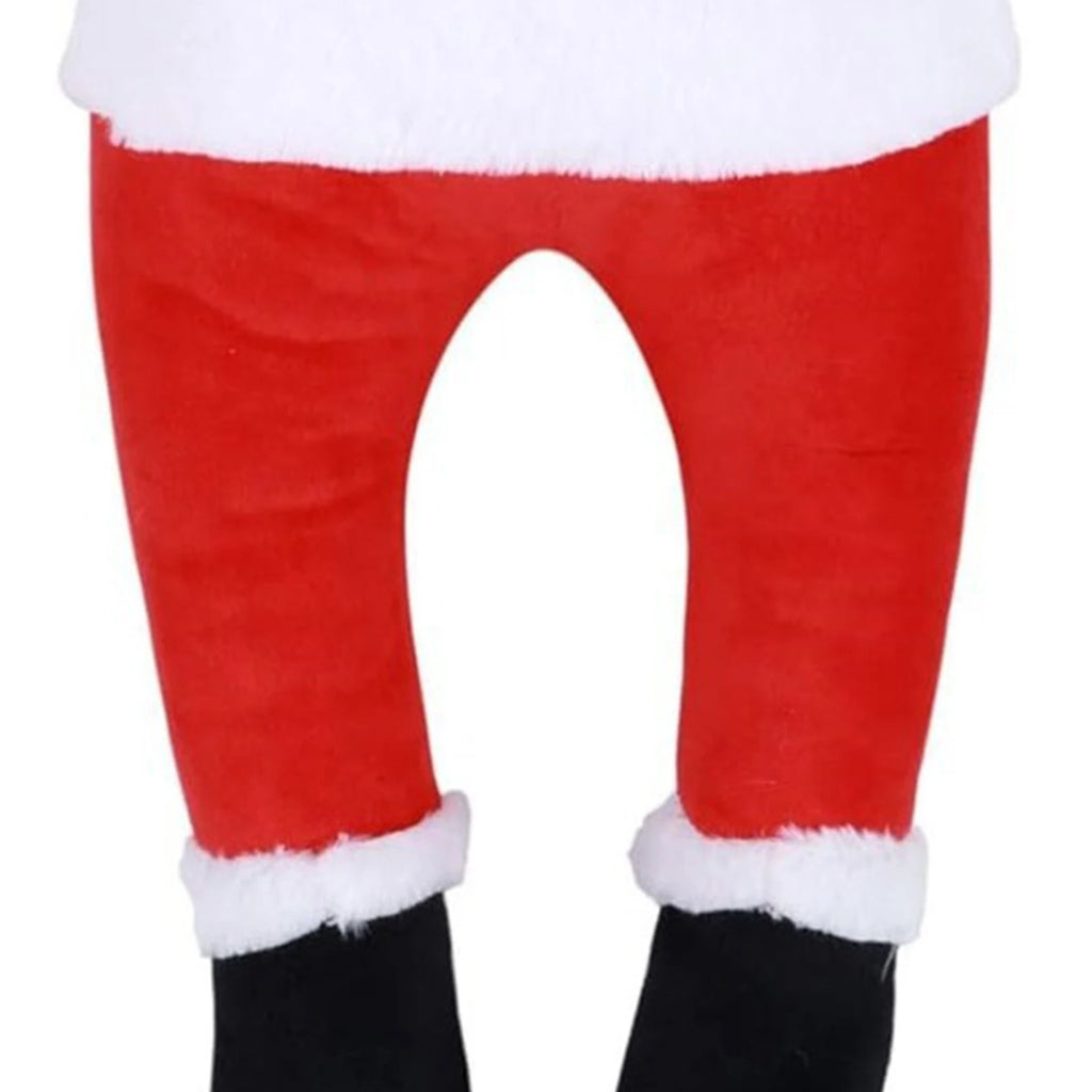 Santa Claus Legs Elf Legs Ornaments Stuffed Filled Christmas Tree Topper Home Hanging Ornaments Elf Holiday Decor Party Supplies