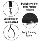Long Nylon Dog Training Lead – 1.2m to 30m