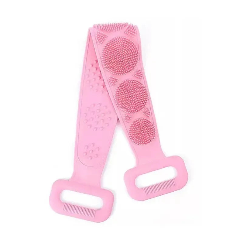 Silicone Back Scrubbing Shower Belt