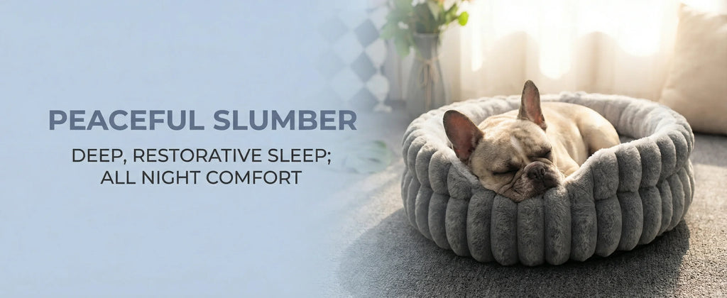 Home Plush Winter Cat Nest Dog Nest Warm Detachable and Washable Round Cat Nest Pet Bed Seasonal Universal Decoration