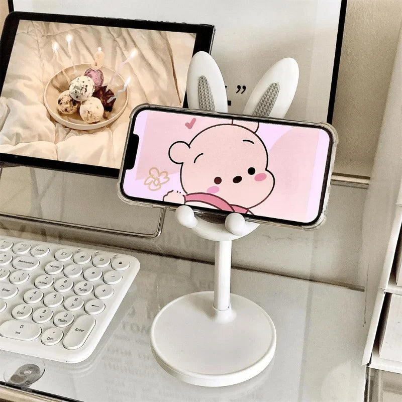 Adjustable Rabbit Desktop Phone & Tablet Stand