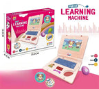 Mini Notebook Musical Toy Laptop Portable Integrated Toddler Puzzle Learning Machine Fake Computer Enlightening Birthday Gifts