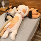 Giant Soft Dog Plush Toys Long Pillow High Quality Stuffed Animal Baby Appease Doll Home Decor Sofa Cushion Children Girl Gift