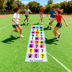 1Pc Hopscotch Hand and Feet Game Outdoor Fun Team Building Activities Coordination Sensory Integration Training