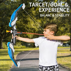Kids Bow and Arrow Set, LED Light Up Archery Toys 10 , Boys