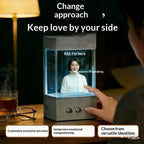 XIAOZHI AI Holographic Projection Companion Device 3D Stereo Bionic Interactive Smart Robot Voice Control Emotional Chat Gift