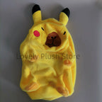 50cm Cute Lifelike Capybara Plush Toy Kawaii Transform Simulation Animal Soft Stuffed Doll Pillow Big Size Kids Birthday Gift
